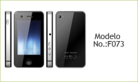  GSM estilo iPhone 4 con Sistema de Posicionamiento Global